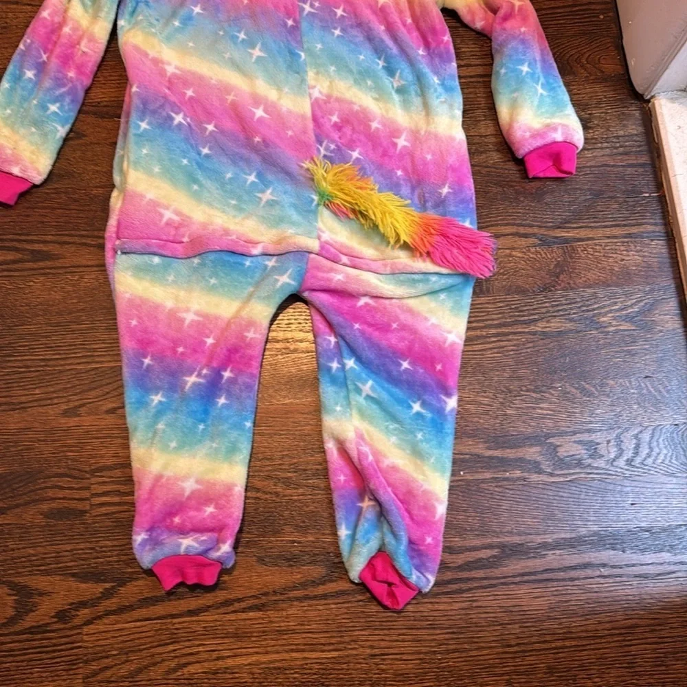 Girls Unicorn Onesie Hooded Animal Costume for Girls